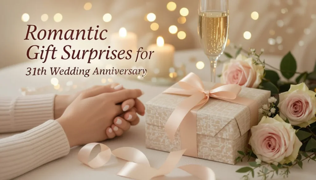 Romantic Gift Surprises for 31th Wedding Anniversary