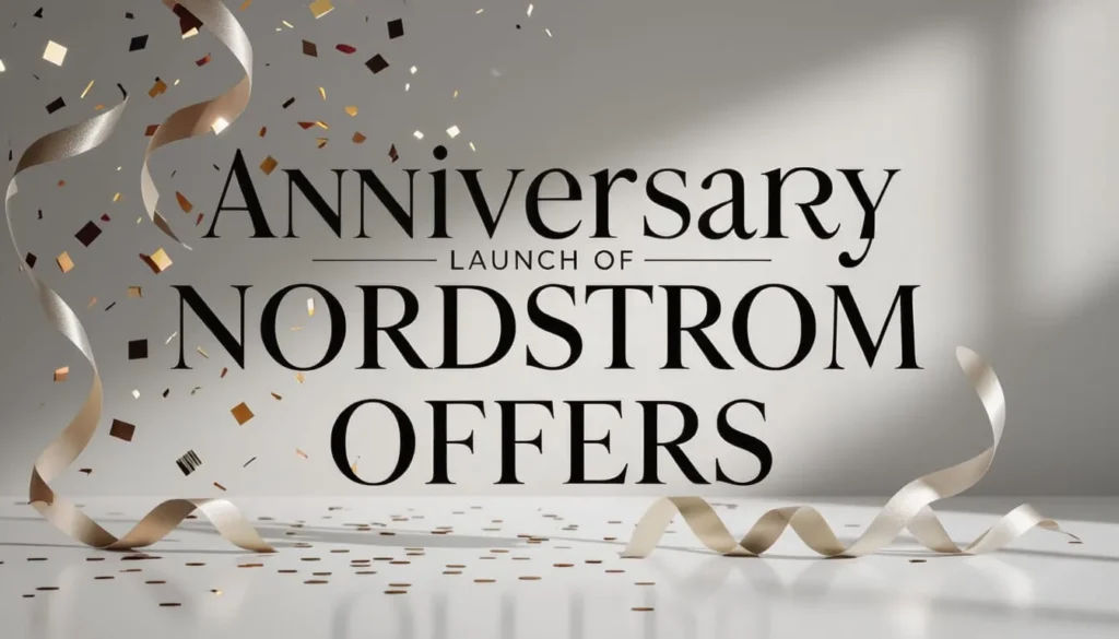 Anniversary Launch of Nordstrom Offers
