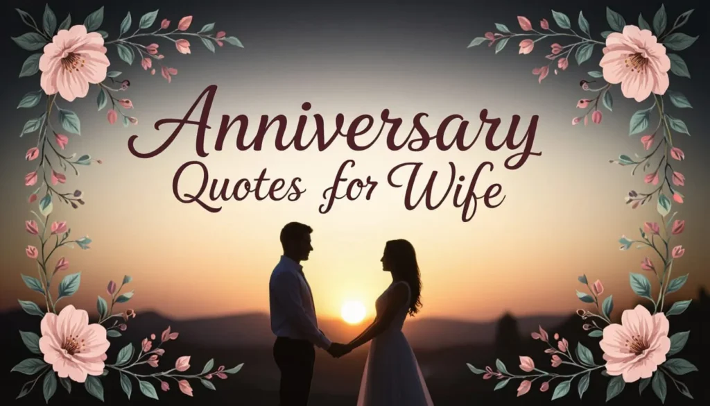 Anniversary Quotes for Wife