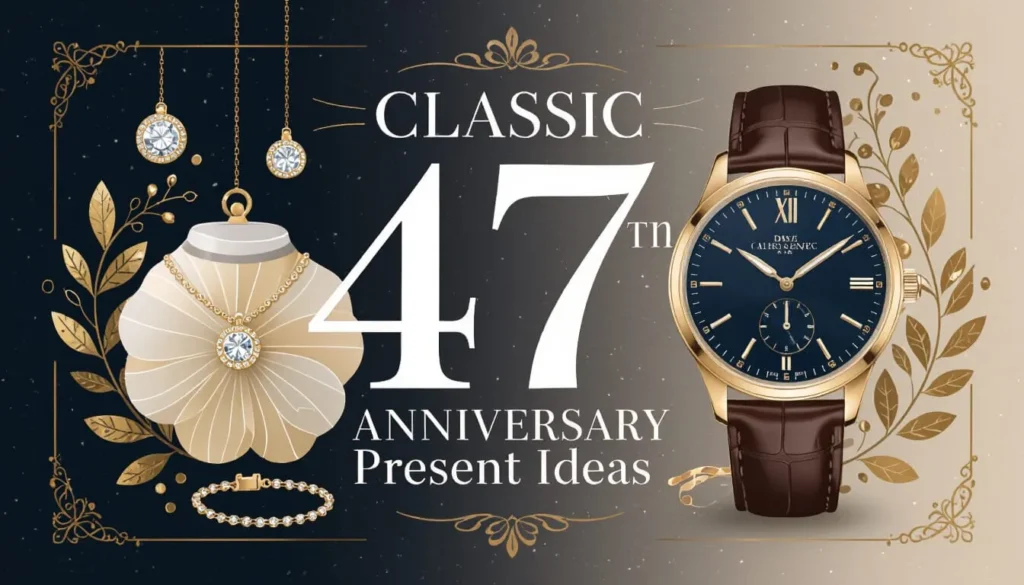 Classic 47th Anniversary Present Ideas