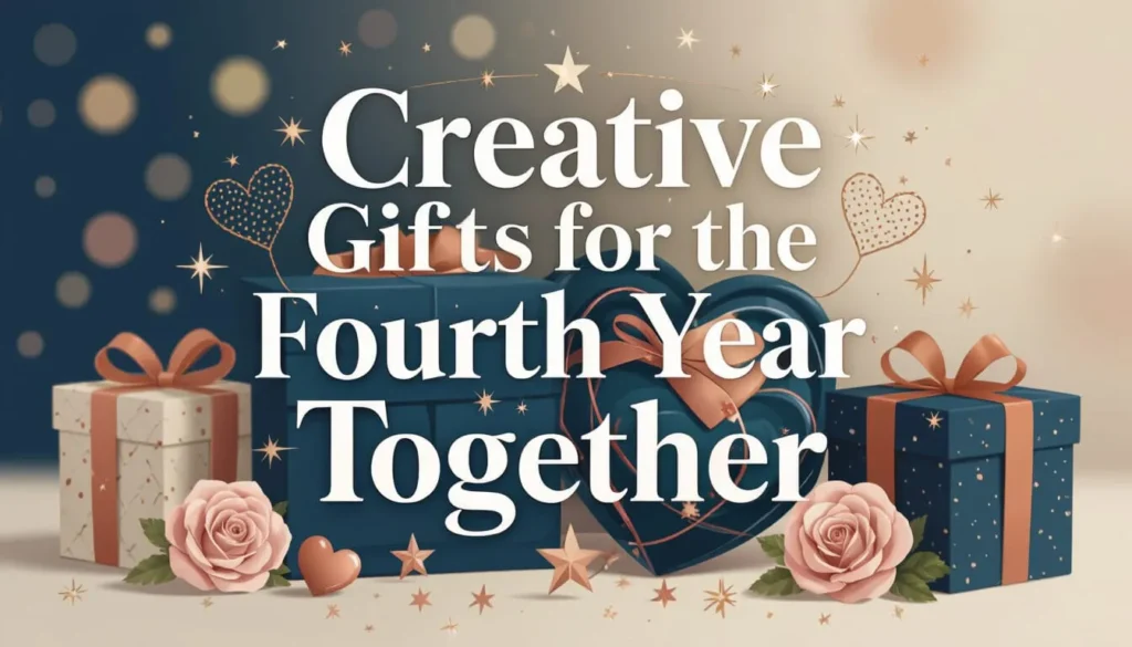 Creative Gifts for the Fourth Year Together