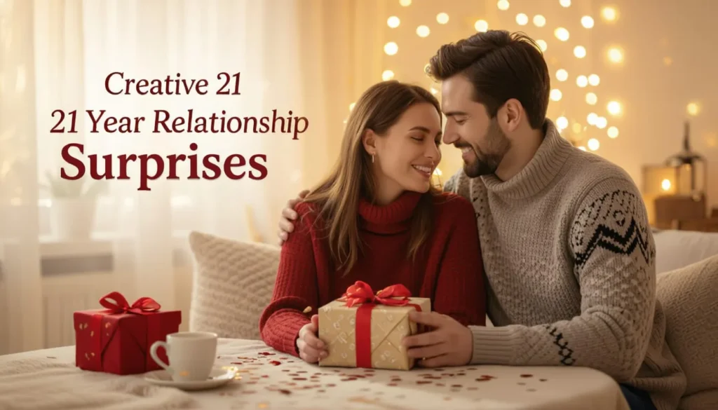 Creative 21 Year Relationship Surprises