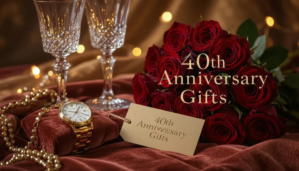 40th Anniversary Gifts