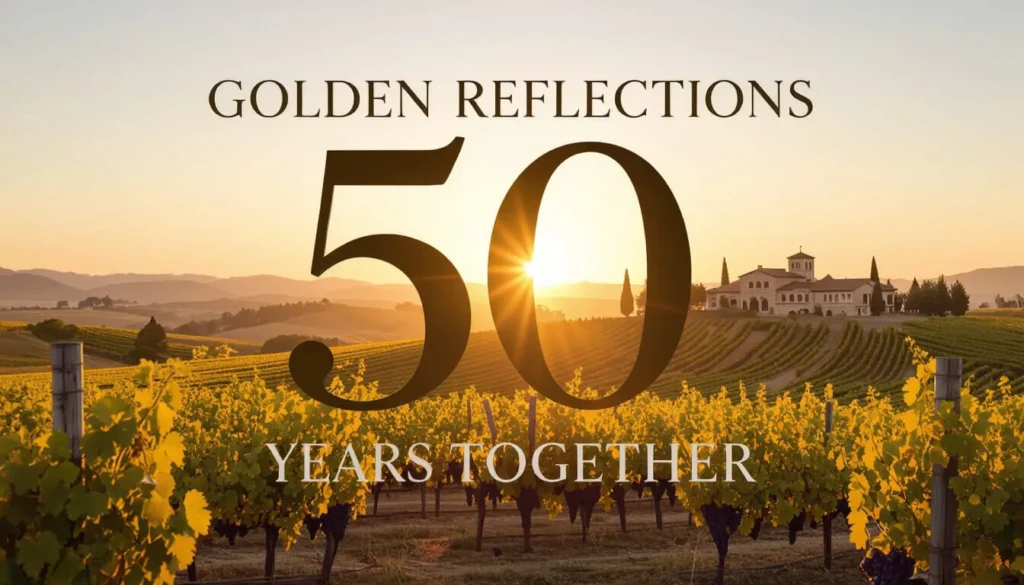 Golden Reflections on Caymus 50 Years Together