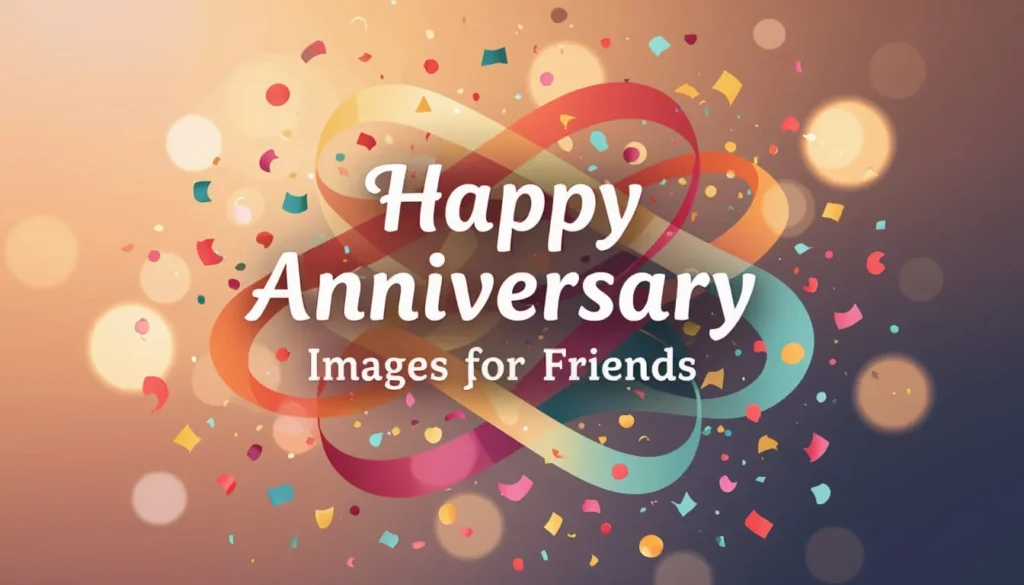 Happy Anniversary Images for Friends