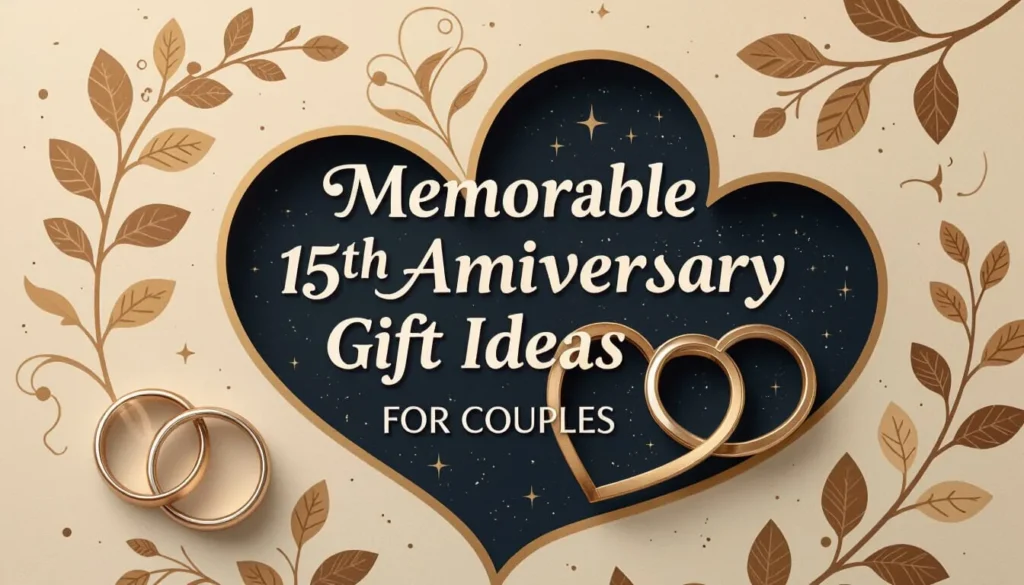 Memorable 15th Anniversary Gift Ideas for Couples
