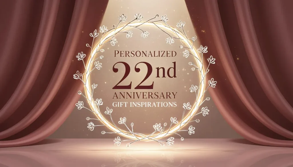 Personalized 22nd Anniversary Gift Inspirations