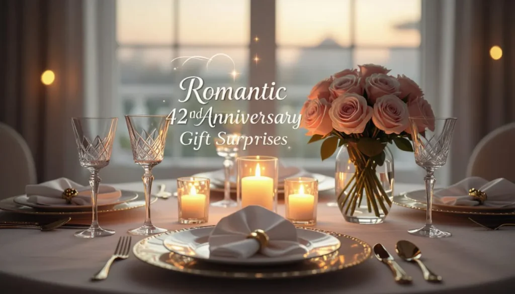 Romantic 42nd Anniversary Gift Surprises
