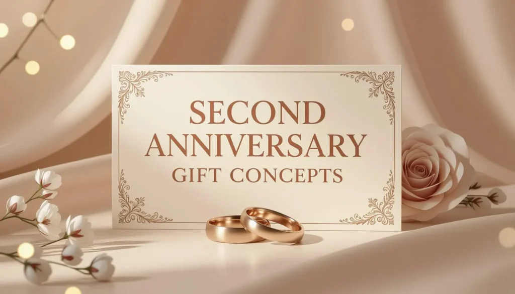 Second Anniversary Gift Concepts