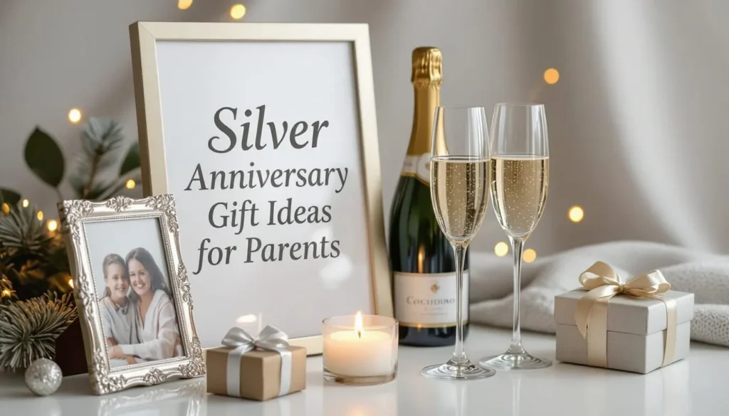 Silver Anniversary Gift Ideas for Parents