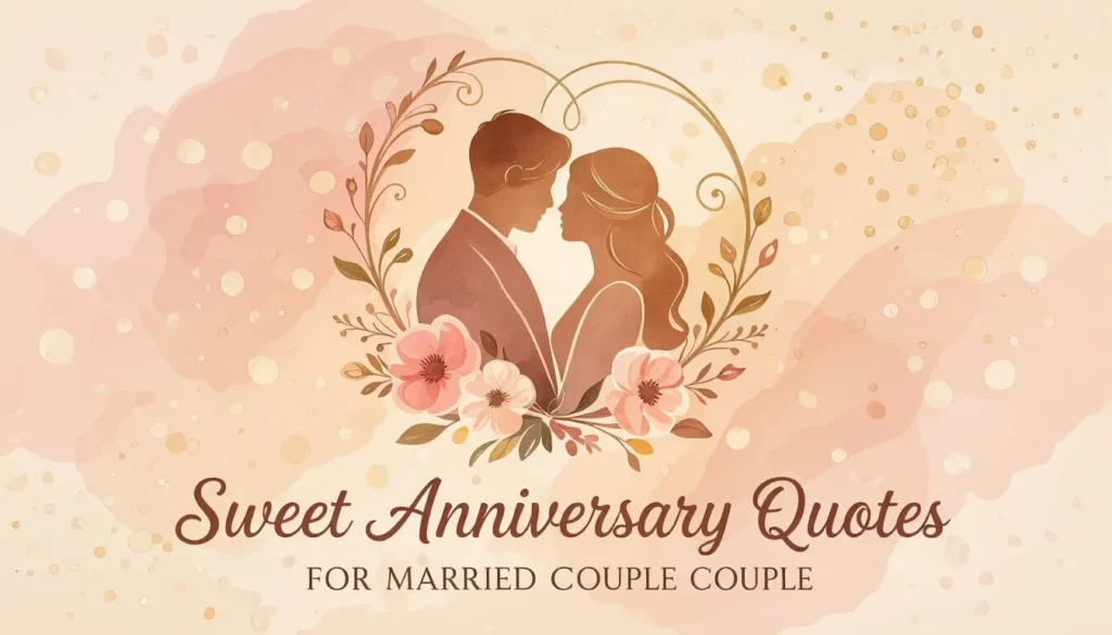 Sweet Anniversary Quotes for Married Couple