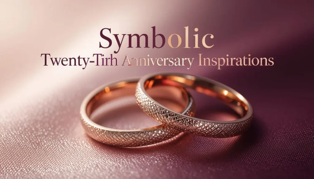 Symbolic Twenty-Third Anniversary Inspirations