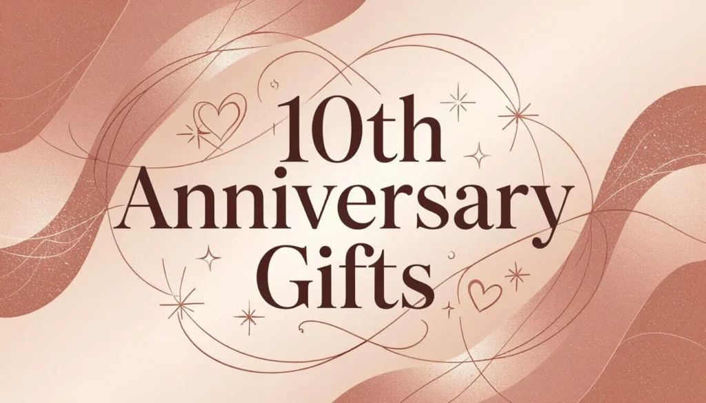 10th Anniversary Gifts