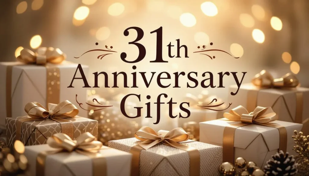31th Anniversary Gifts