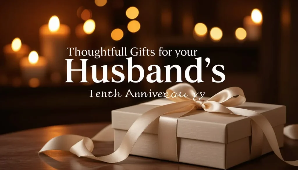 Thoughtful Gifts for Your Husband’s Tenth Anniversary