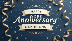 Work Anniversary Captions 2026