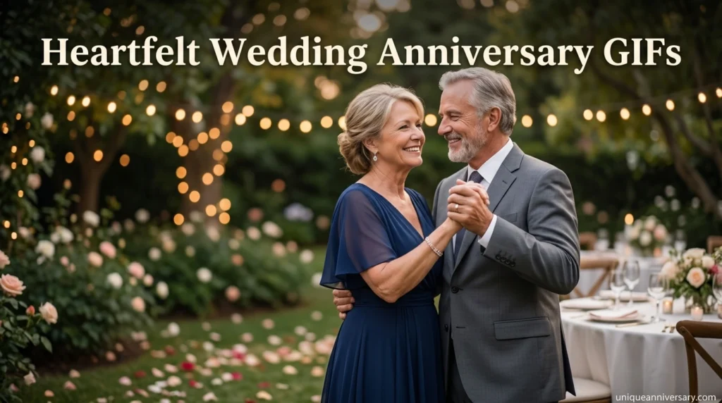 Heartfelt Wedding Anniversary GIFs