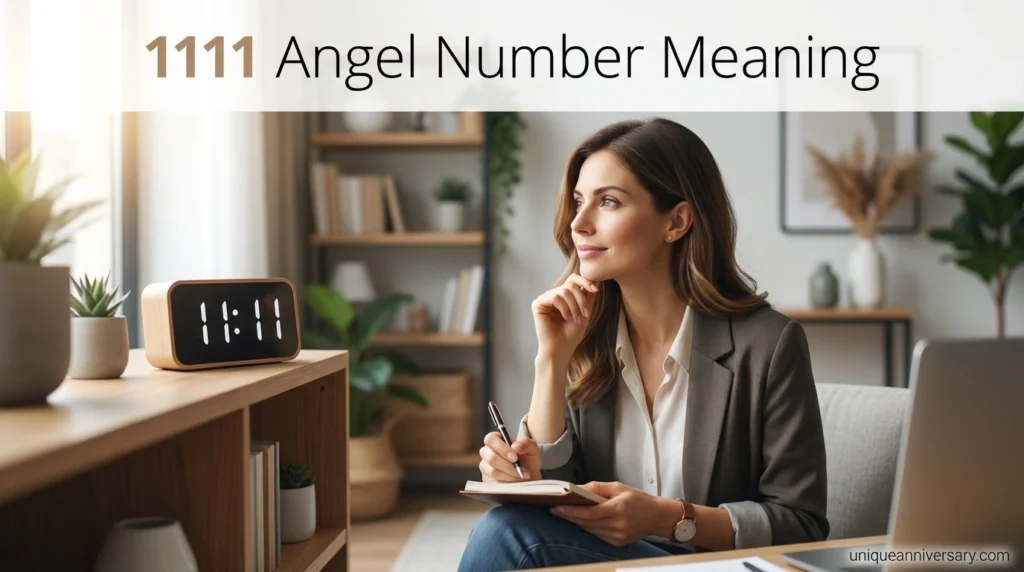 1111 Angel Number Meaning