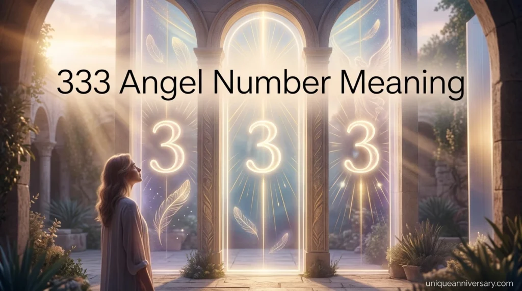 333 Angel Number Meaning