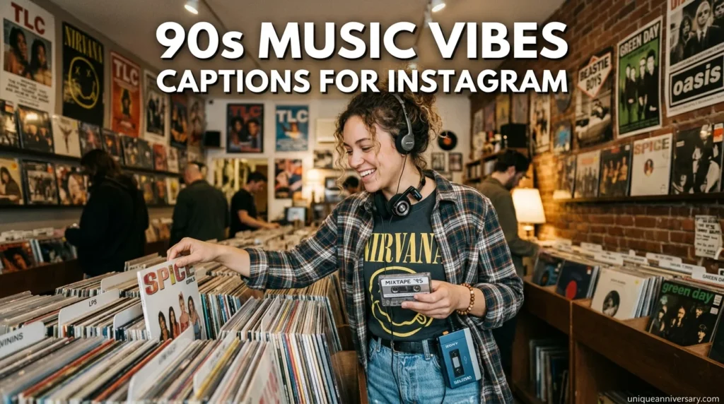 90s Music Vibes Captions for Instagram
