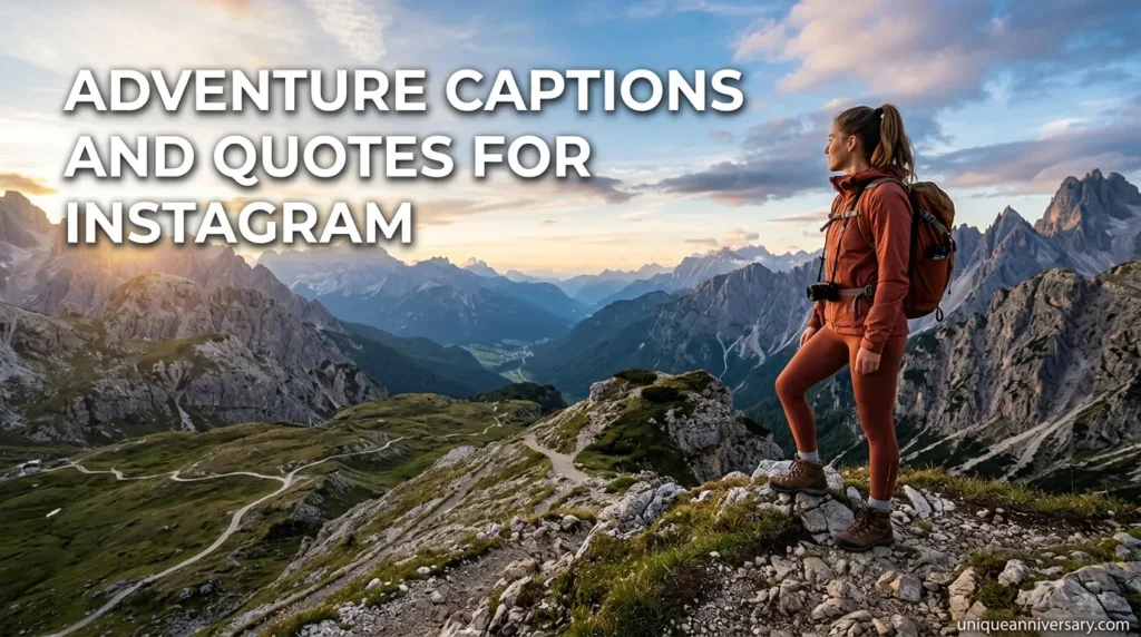 Adventure Captions and Quotes for Instagram