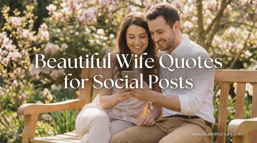 Beautiful Wife Quotes for Social Posts