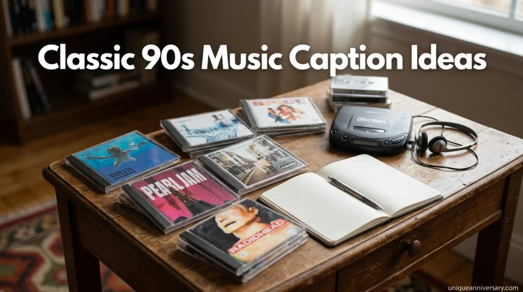 Classic 90s Music Caption Ideas