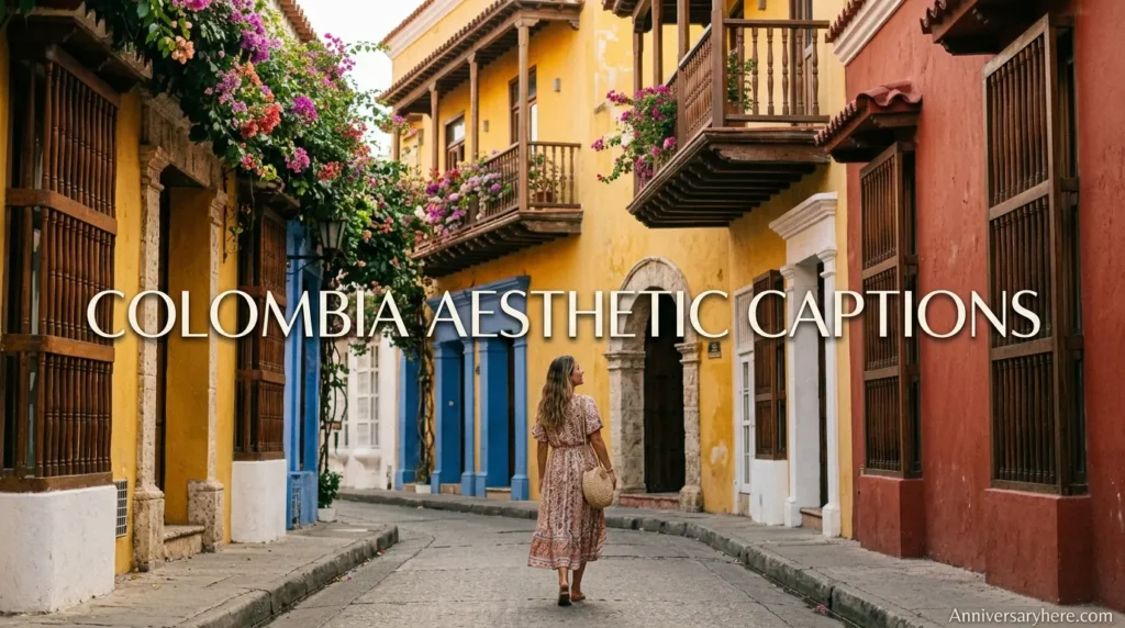 Colombia Aesthetic Captions