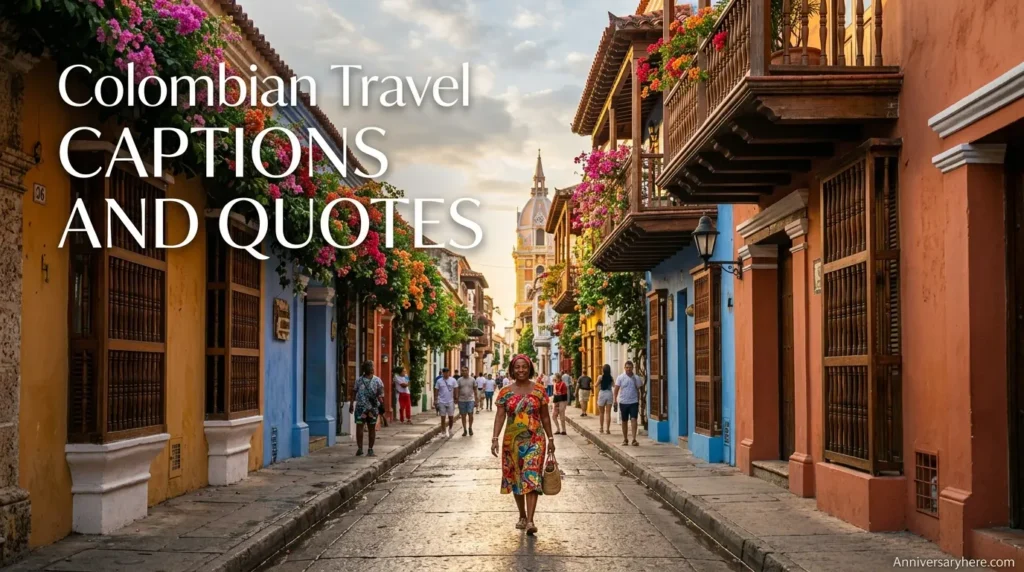 Colombian Travel Captions and Quotes