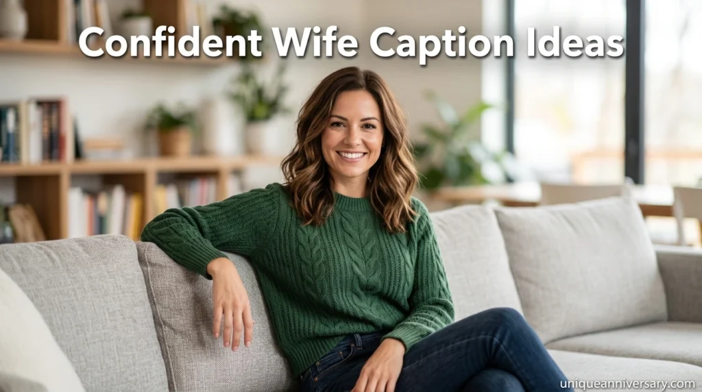 Confident Wife Caption Ideas