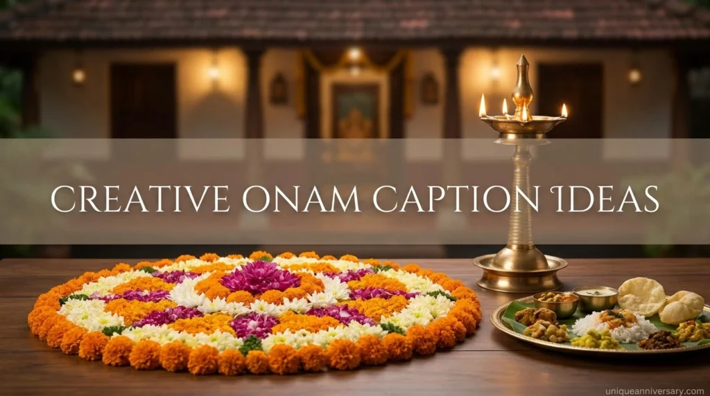 Creative Onam Caption Ideas