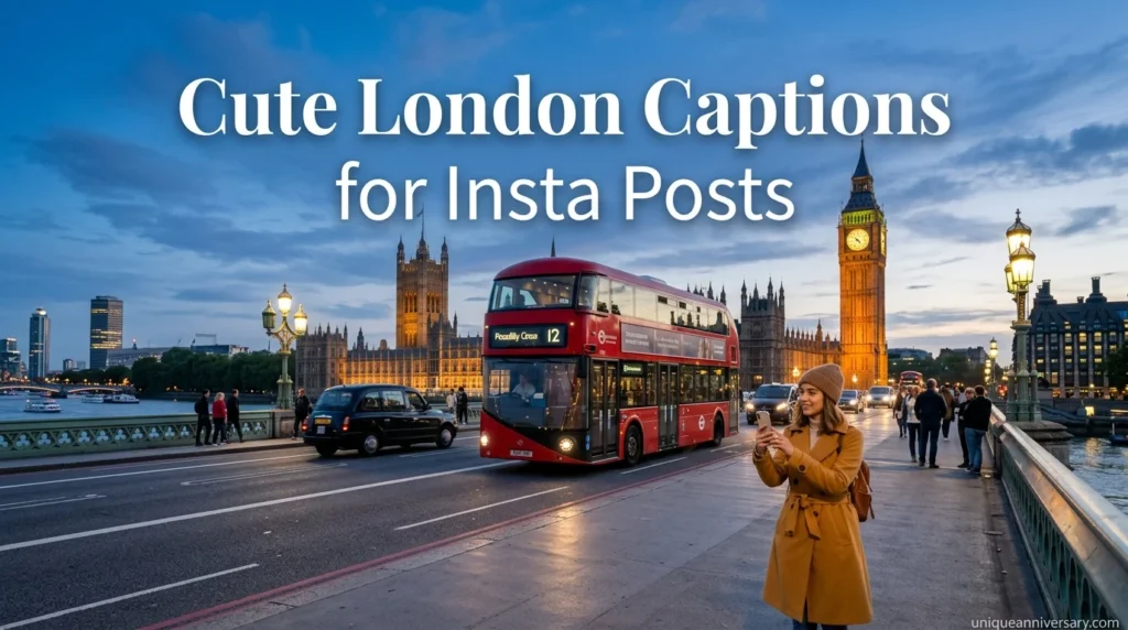 Cute London Captions for Insta Posts