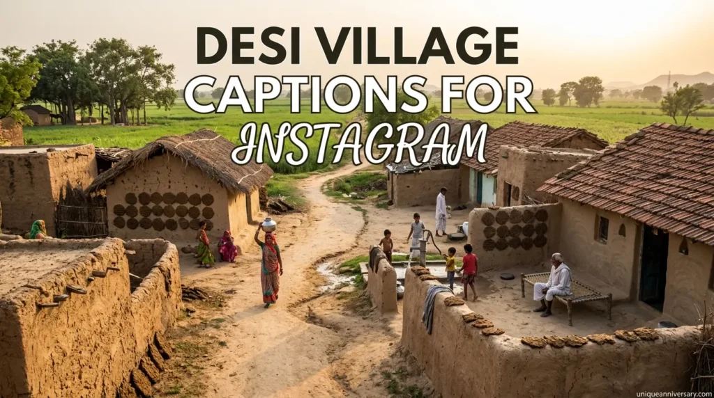 Desi Village Captions for Instagram