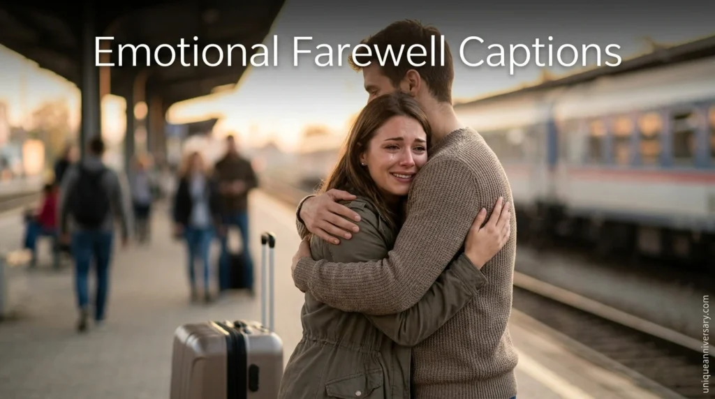 Emotional Farewell Captions