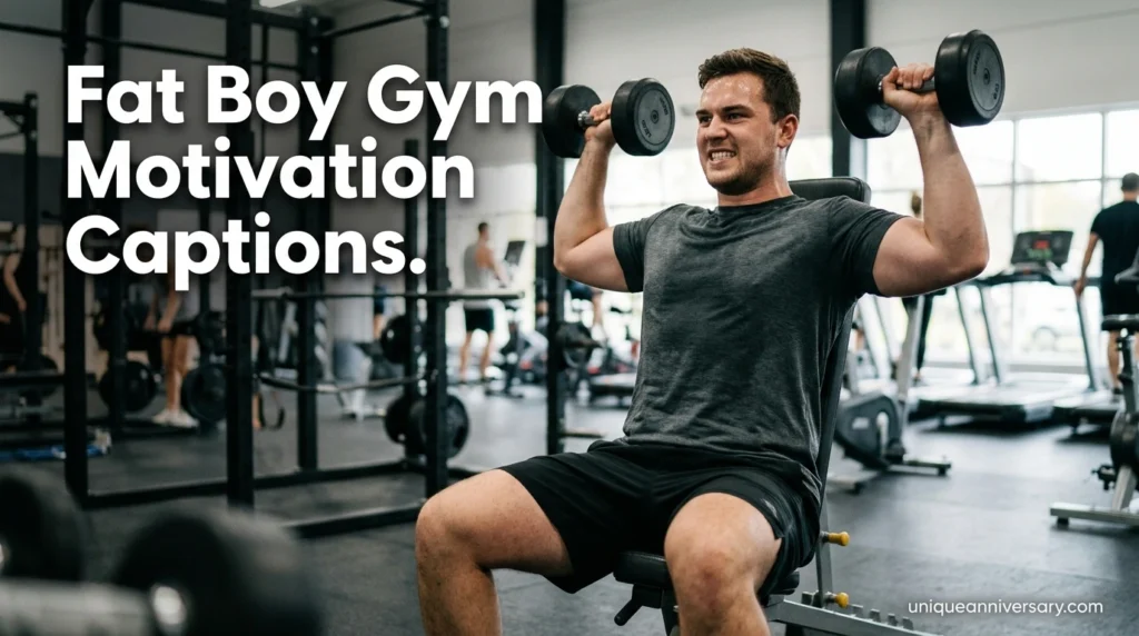 Fat Boy Gym Motivation Captions