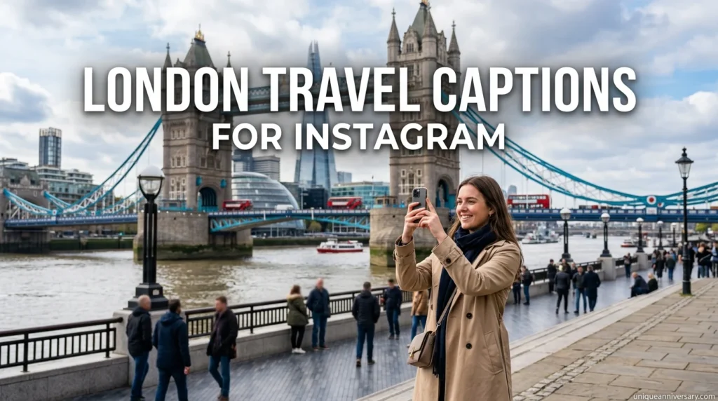 London Travel Captions for Instagram