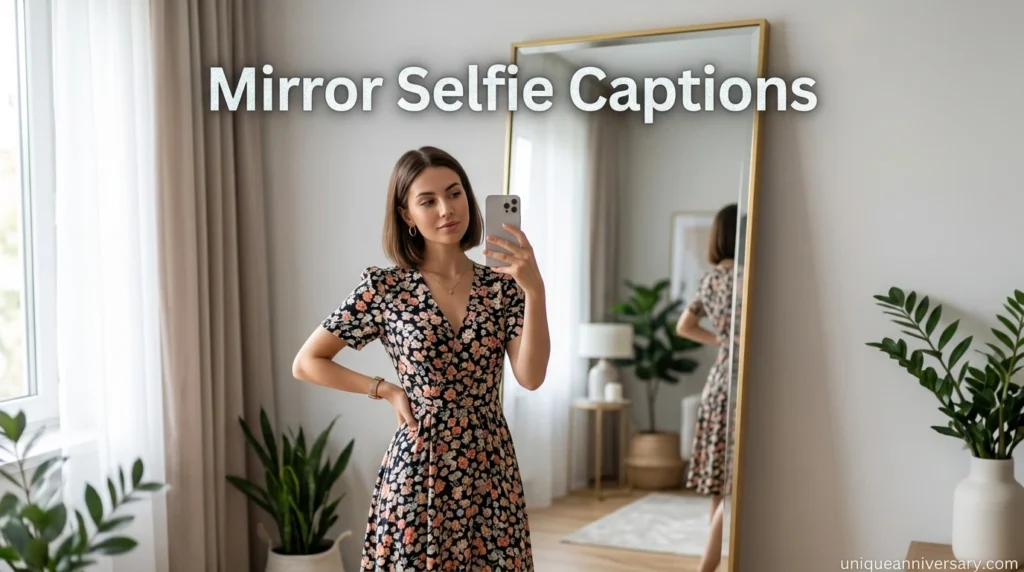 Mirror Selfie Captions