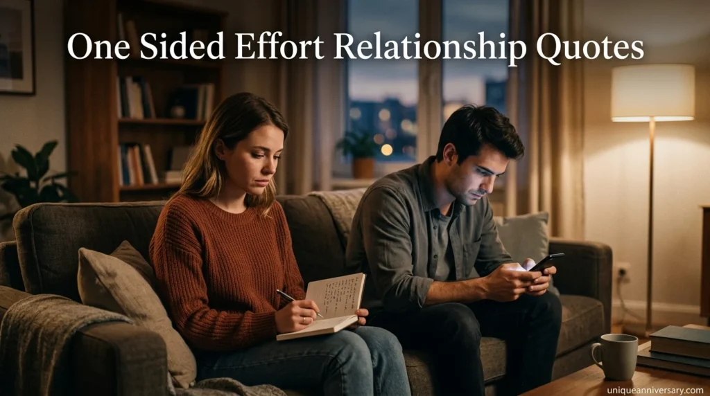 One Sided Effort Relationship Quotes