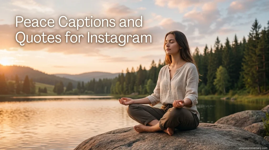 Peace Captions and Quotes for Instagram