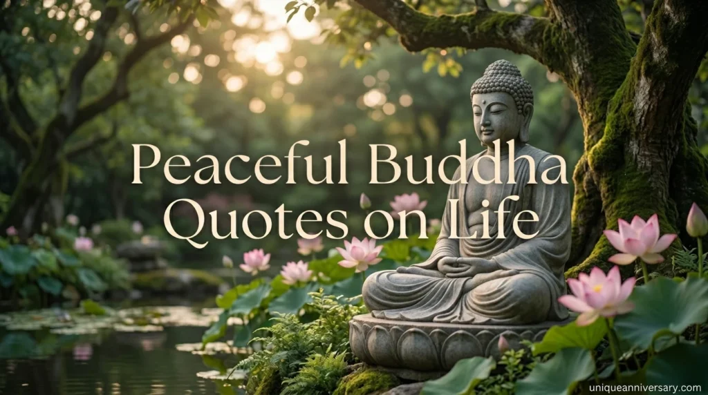 Peaceful Buddha Quotes on Life