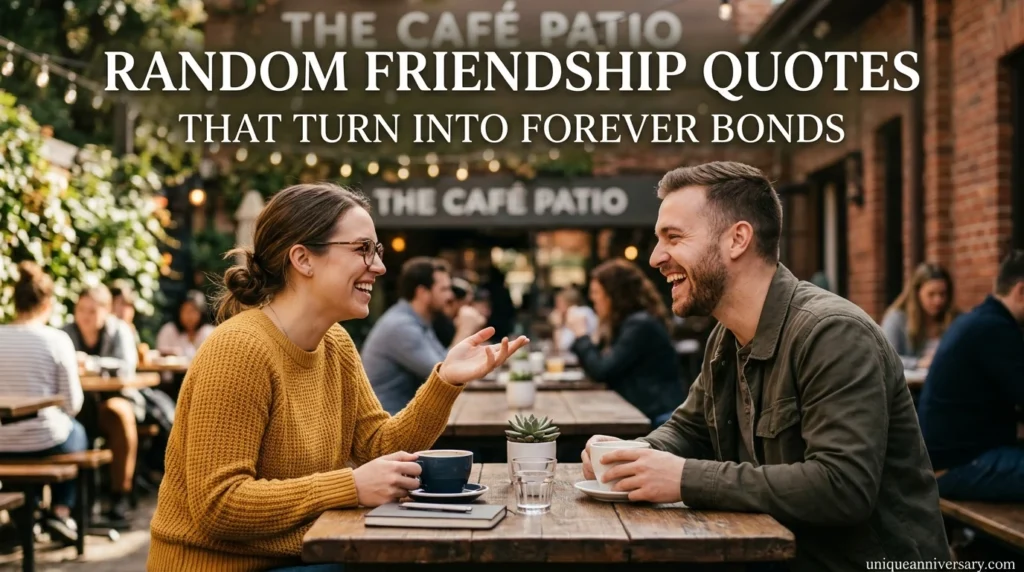 Random Friendship Quotes That Turn Into Forever Bonds