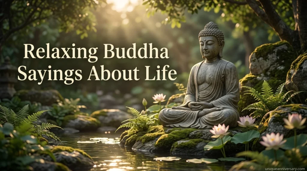 Relaxing Buddha Sayings About Life