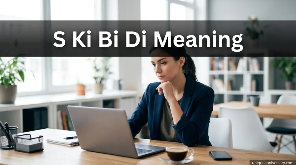 S Ki Bi Di Meaning