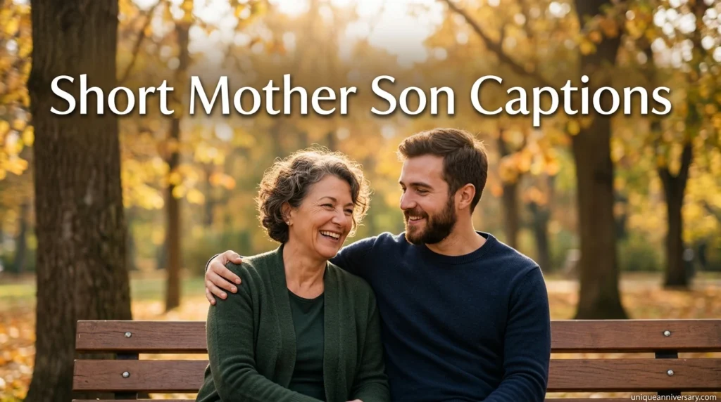 Short Mother Son Captions