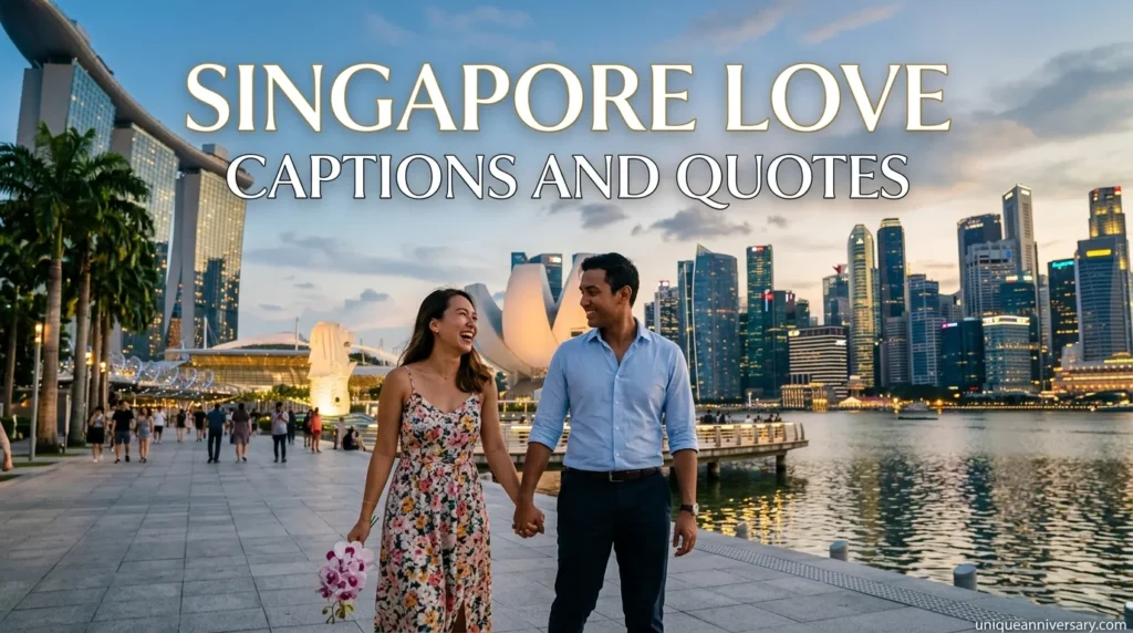 Singapore love captions and quotes