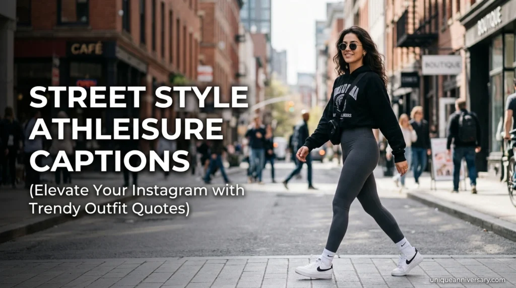 Street Style Athleisure Captions