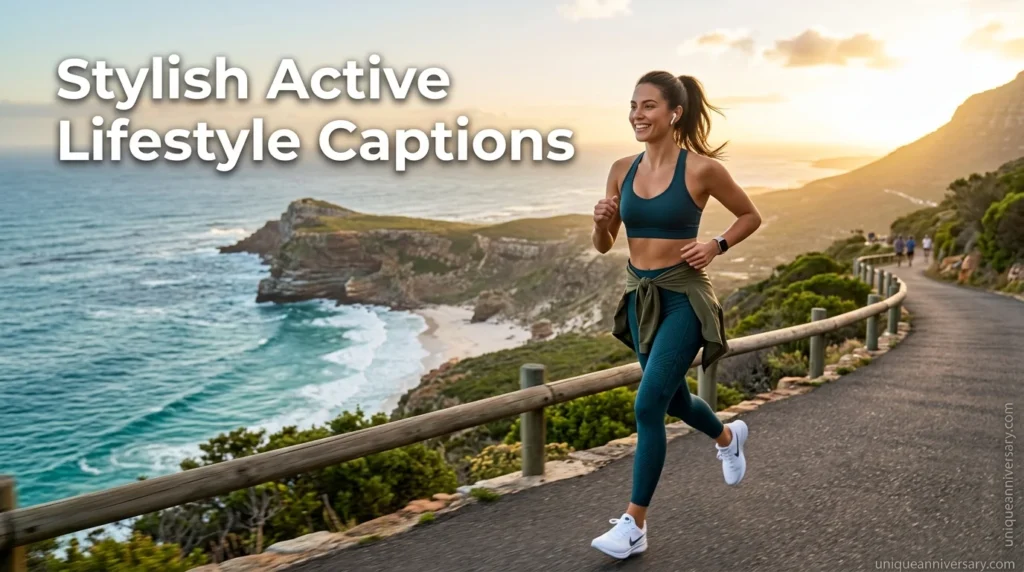 Stylish Active Lifestyle Captions