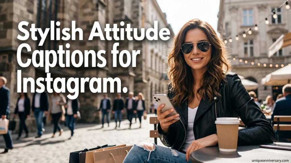 Stylish Attitude Captions for Instagram