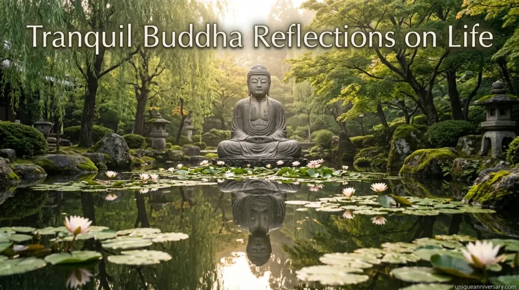 Tranquil Buddha Reflections on Life