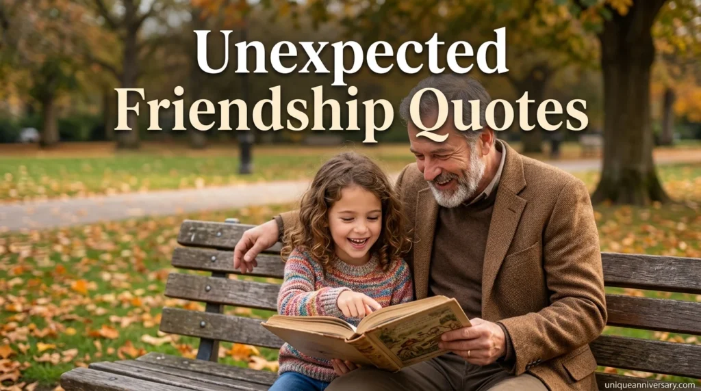 Unexpected Friendship Quotes